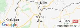 I`zaz map